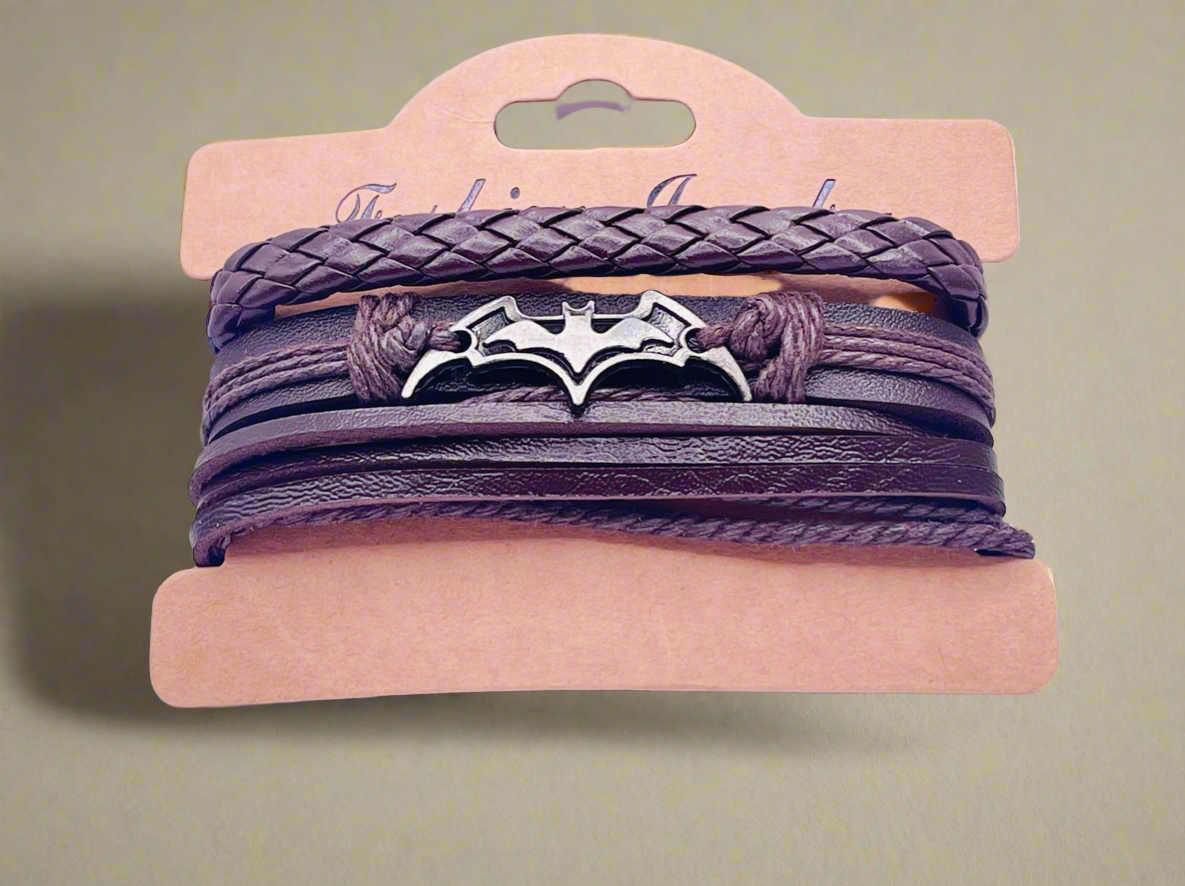 Batman Bracelet Set